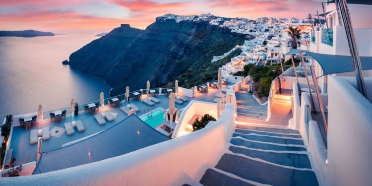 A Romantic Getaway to Santorini